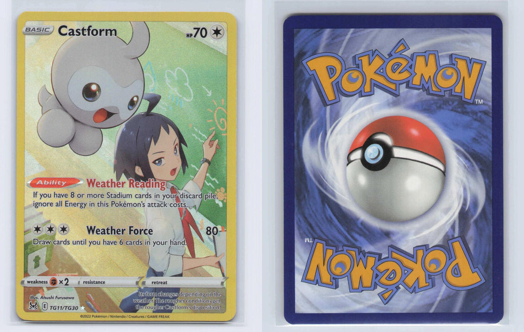 (#TG11/TG30) Castform - Holo [Lost Origin Trainer Gallery]