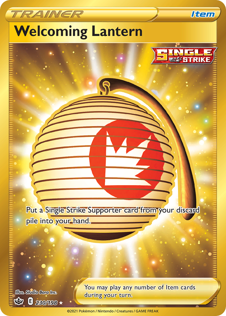 (#230/198) Welcoming Lantern - Holo [Chilling Reign]