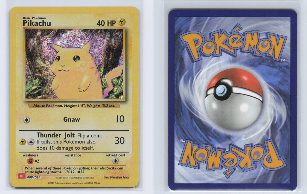 (#008/034) Pikachu - Holo [Trading Card Game Classic]