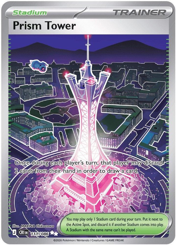 (#111/086) Prism Tower - Holo [Chaos Rising]