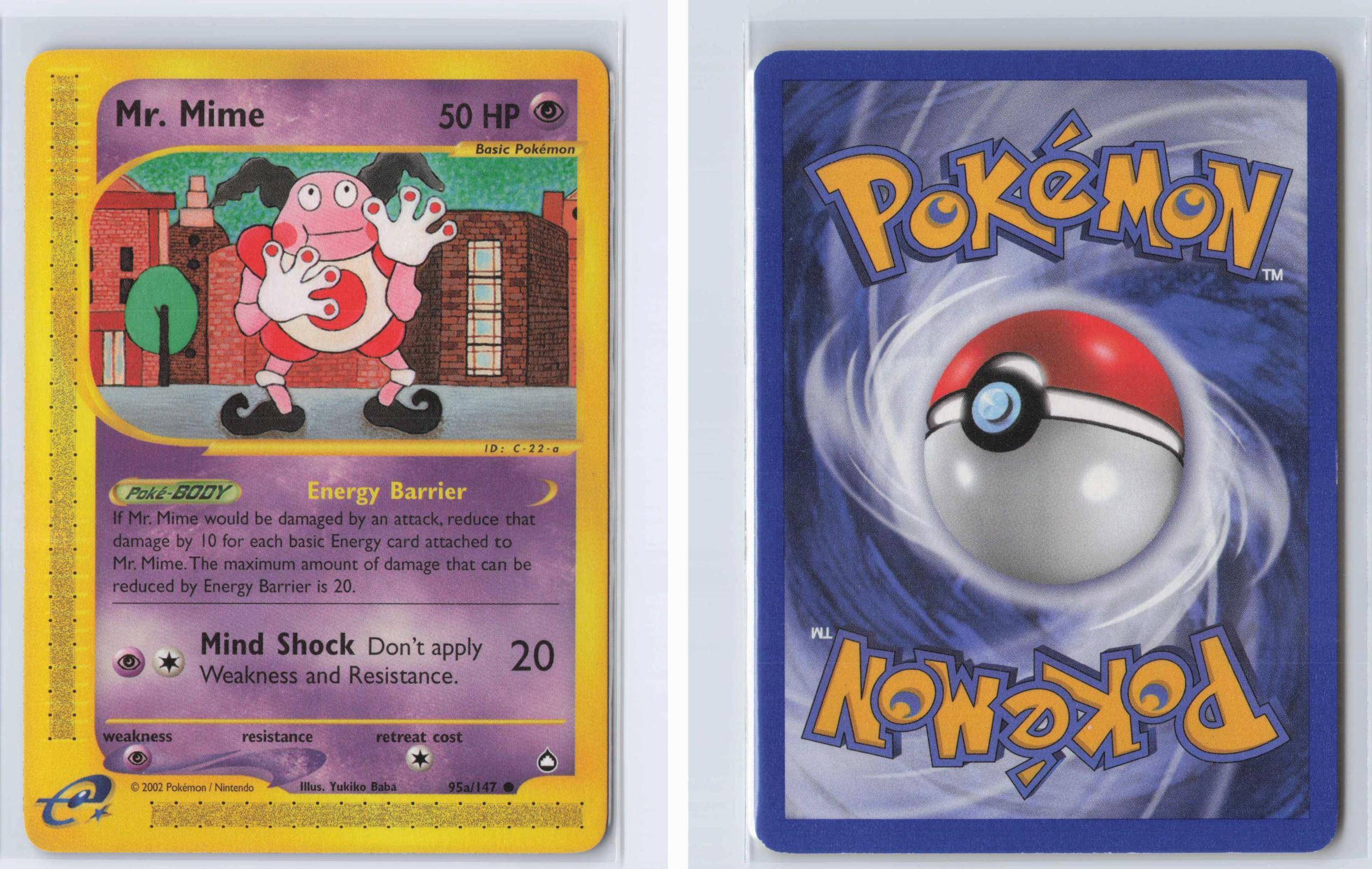 (#95A/147) Mr. Mime (95a) - Normal [Aquapolis]