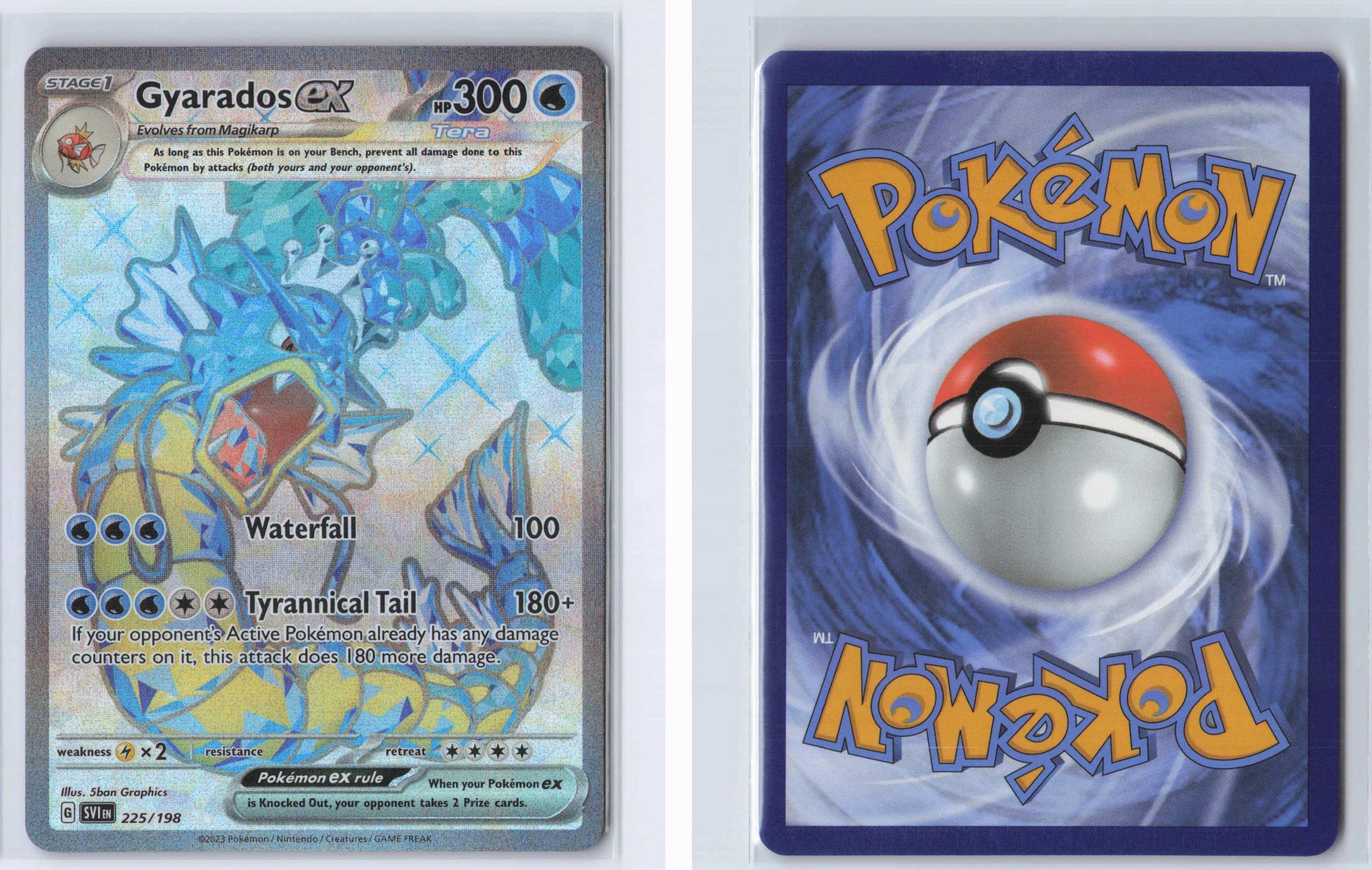 (#225/198) Gyarados ex - Holo [Scarlet & Violet]