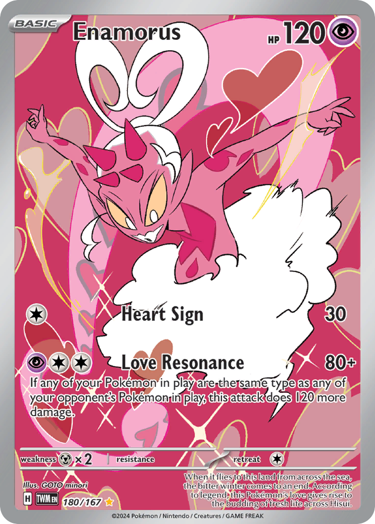 (#180/167) Enamorus - Holo [Twilight Masquerade]