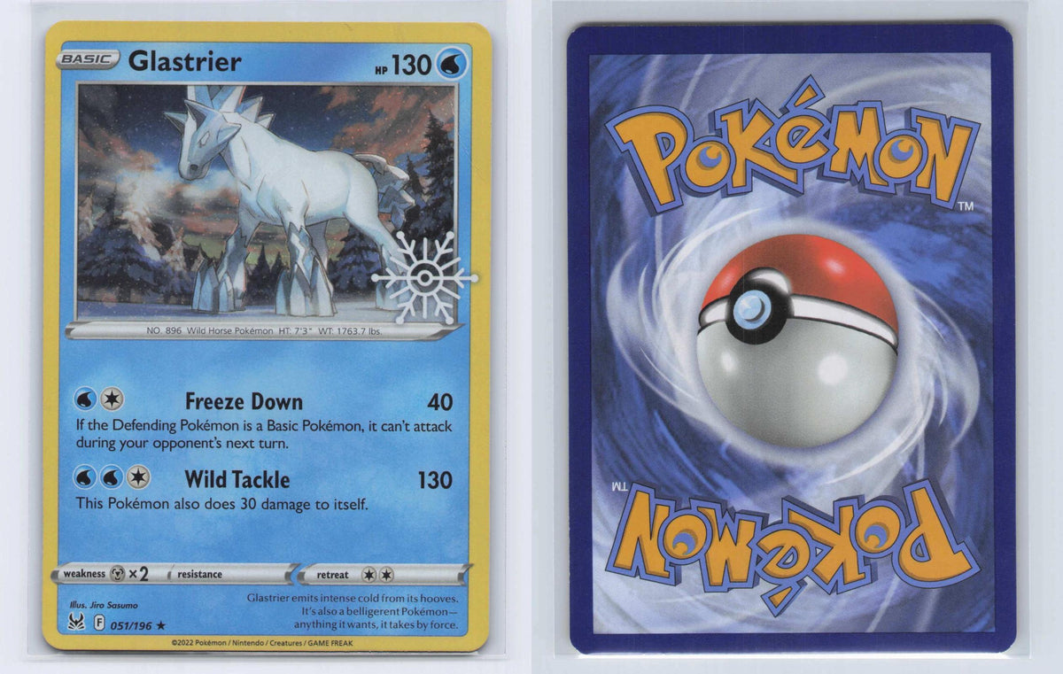 (#051/196) Glastrier (Holiday Calendar) - Holo [Miscellaneous Cards & Products]