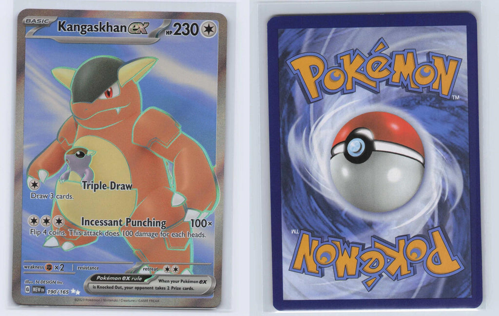 (#190/165) Kangaskhan ex - Holo [151]