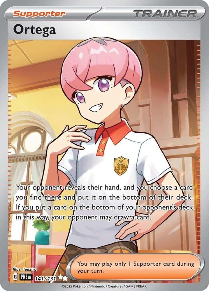 (#141/131) Ortega - Holo [Prismatic Evolutions]