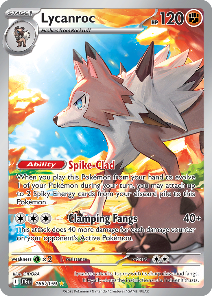 (#166/159) Lycanroc - Holo [Journey Together]