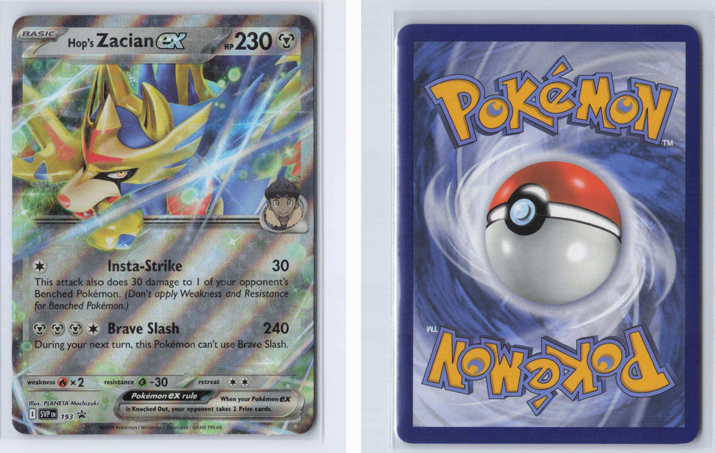 (#SVP193) Hop's Zacian ex - Holo [Scarlet & Violet Promo]