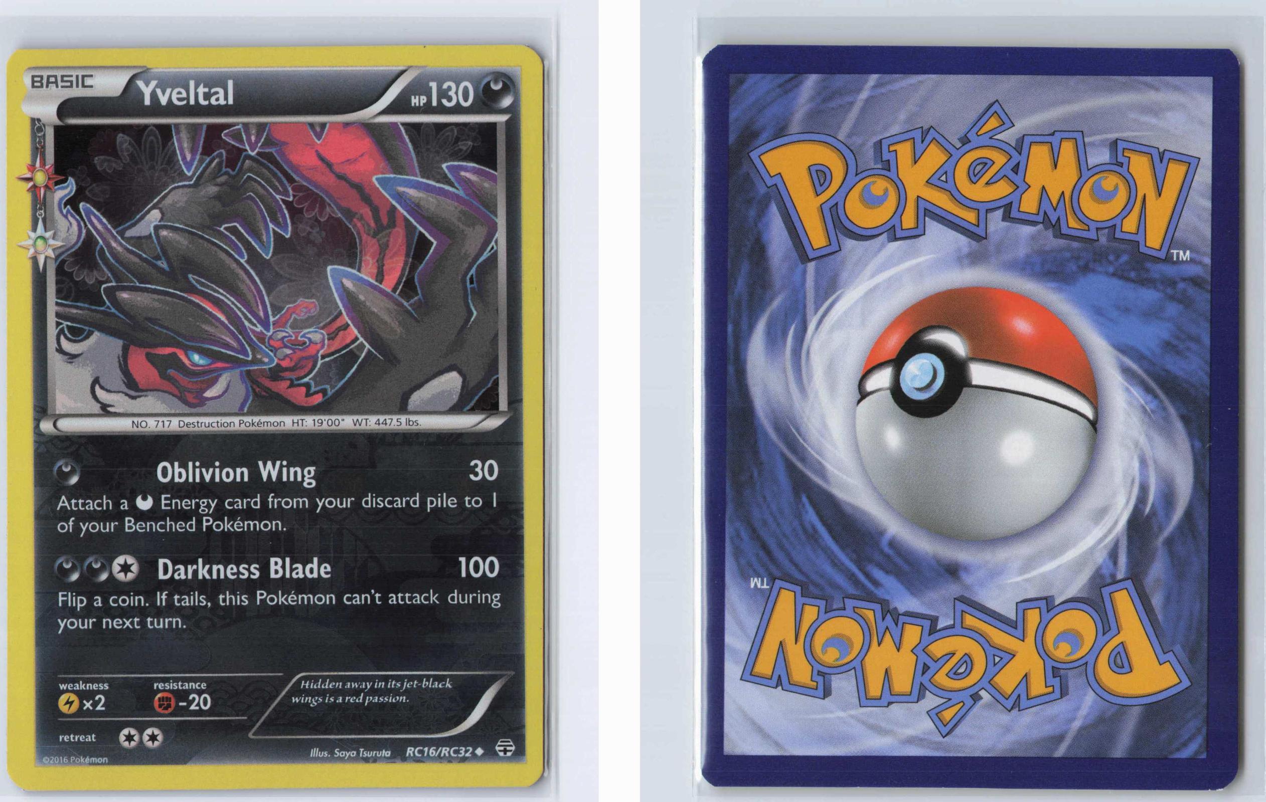 (#RC16/RC32) Yveltal - Holo [Generations]