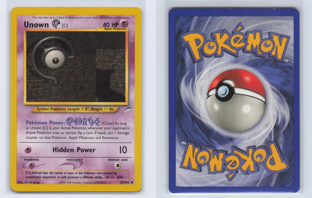 (#57/105) Unown [C] - Unlimited [Neo Destiny]
