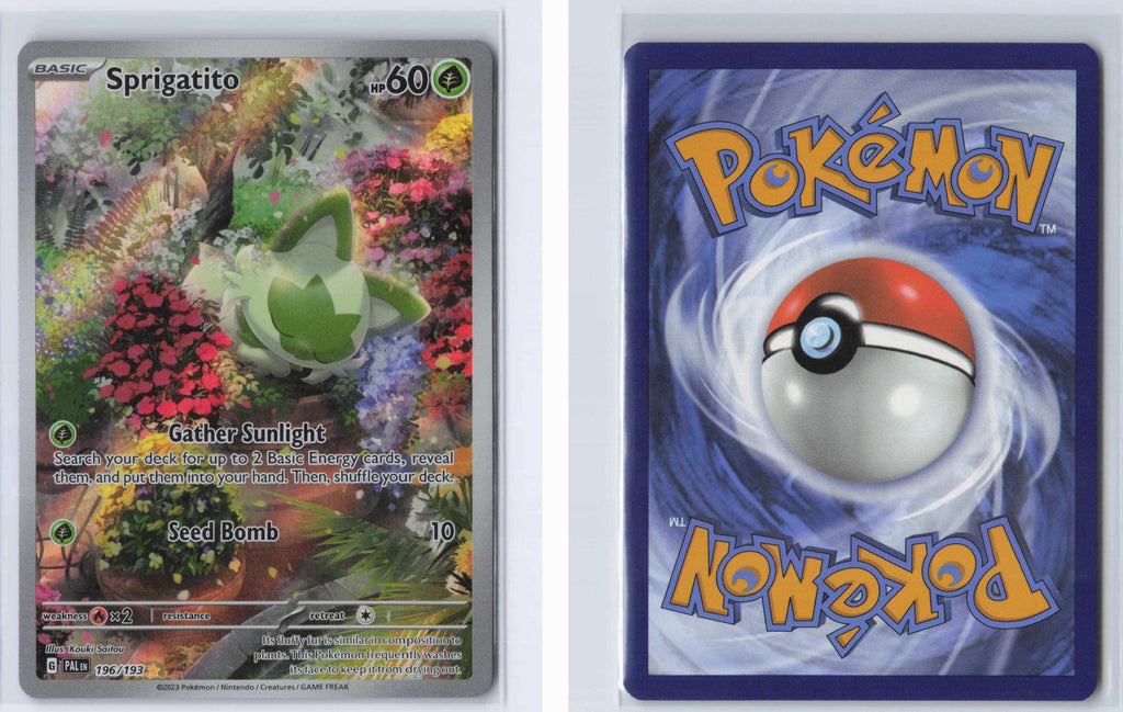 (#196/193) Sprigatito - Holo [Paldea Evolved]
