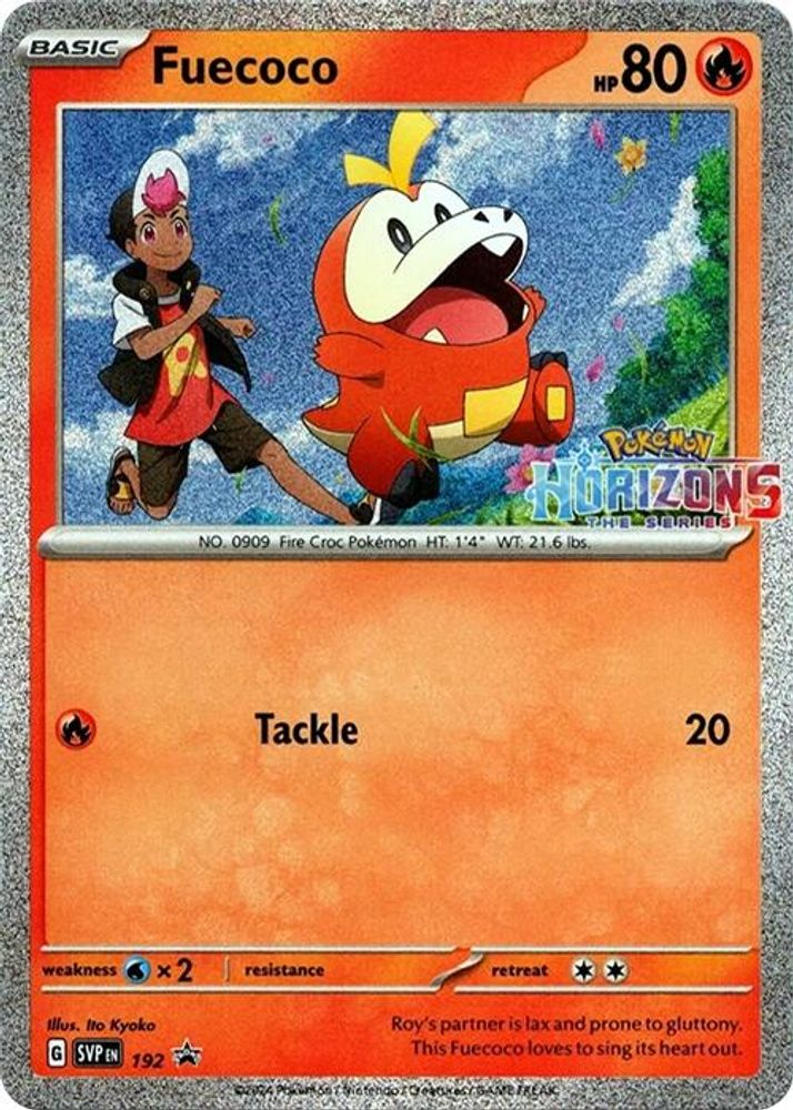 (#192) Fuecoco - Holo [Scarlet & Violet Promo]