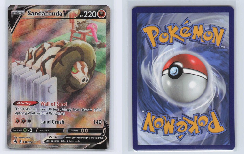(#252/264) Sandaconda V - Holo [Fusion Strike]