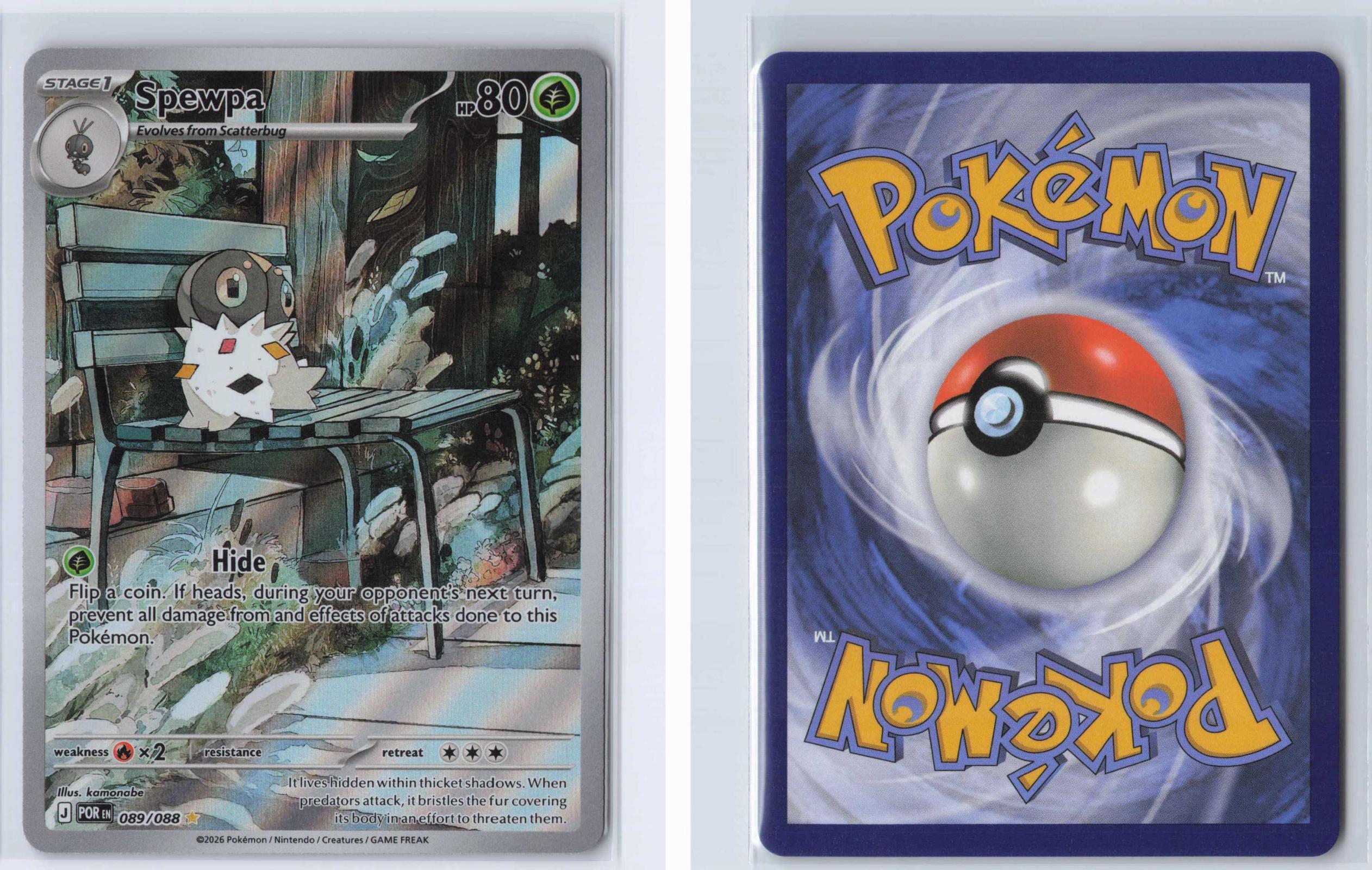 (#089/088) Spewpa - Holo [Perfect Order]