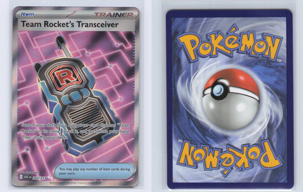 (#263/217) Team Rocket's Transceiver - Holo [Ascended Heroes]