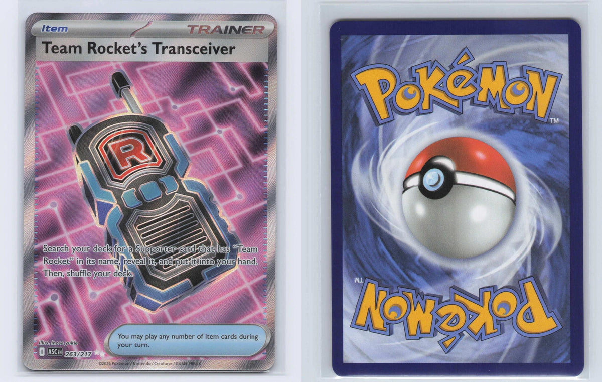 (#263/217) Team Rocket's Transceiver - Holo [Ascended Heroes]