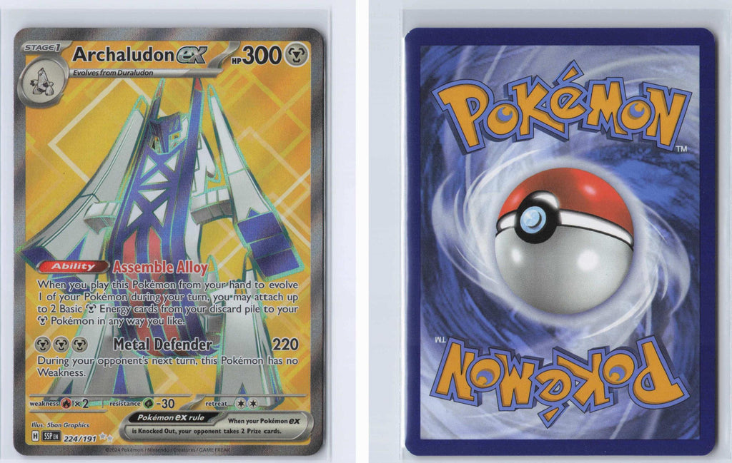 (#224/191) Archaludon ex - Holo [Surging Sparks]