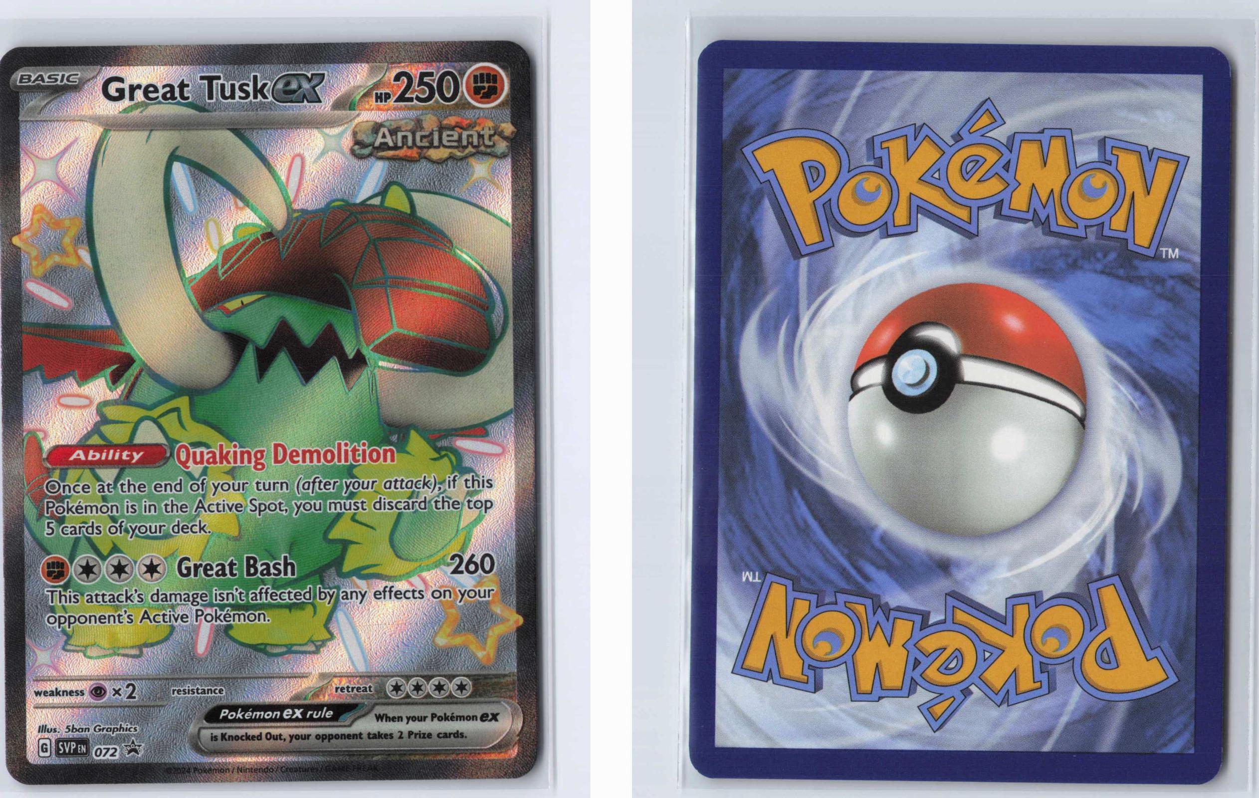 (#072) Great Tusk ex - Holo [Scarlet & Violet Promo]