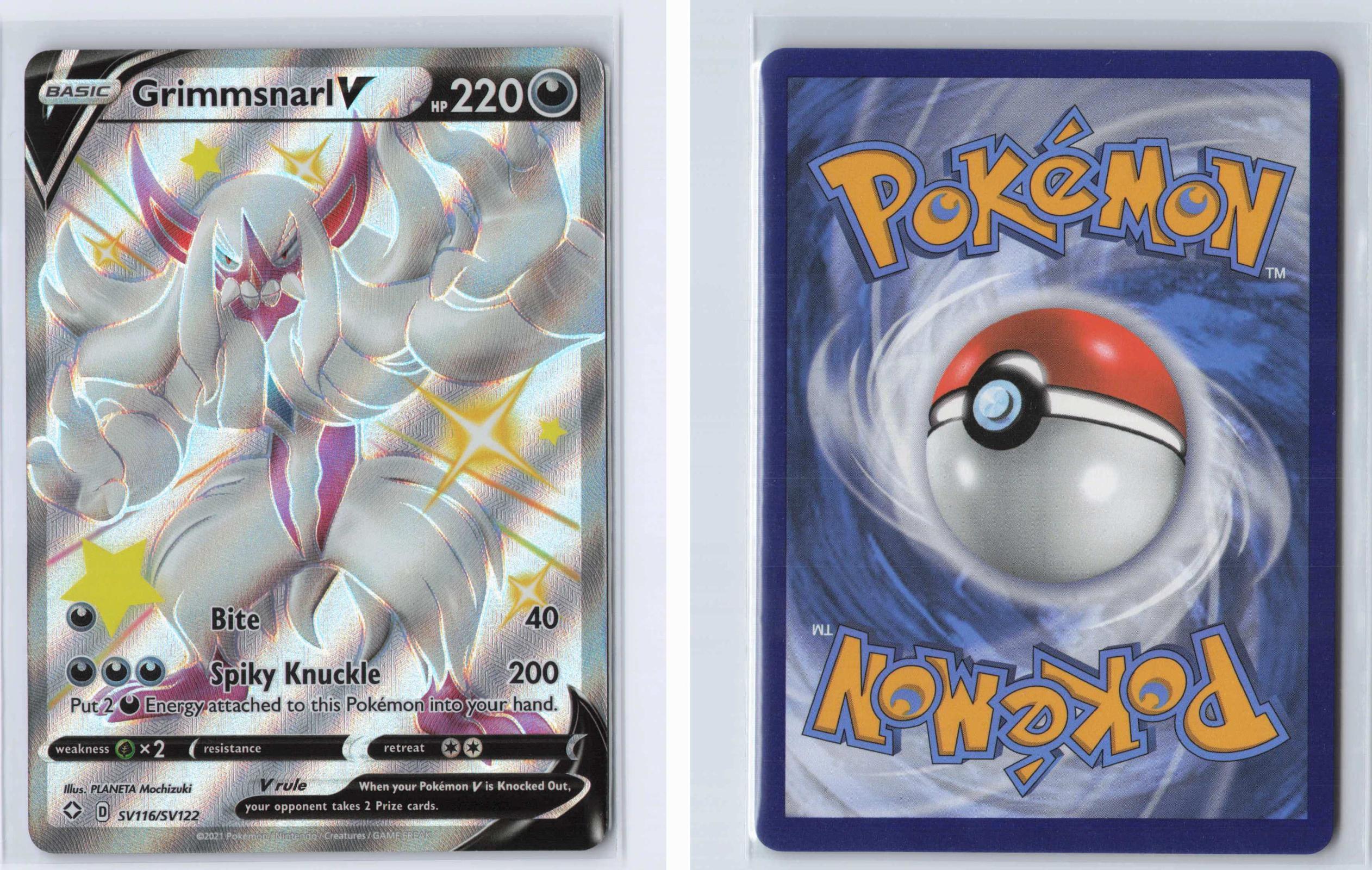 (#SV116/SV122) Grimmsnarl V - Holo [Shining Fates Shiny Vault]