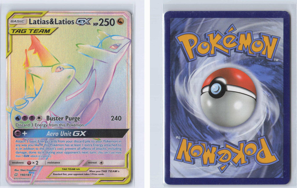 (#190/181) Latias & Latios GX - Holo [Team Up]