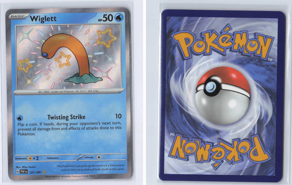(#121/091) Wiglett - Holo [Paldean Fates]