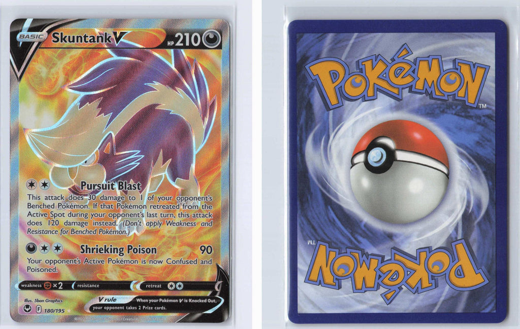 (#180/195) Skuntank V - Holo [Silver Tempest]