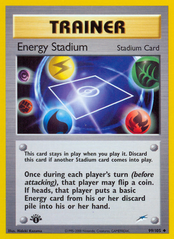 (#99/105) Energy Stadium - Unlimited [Neo Destiny]