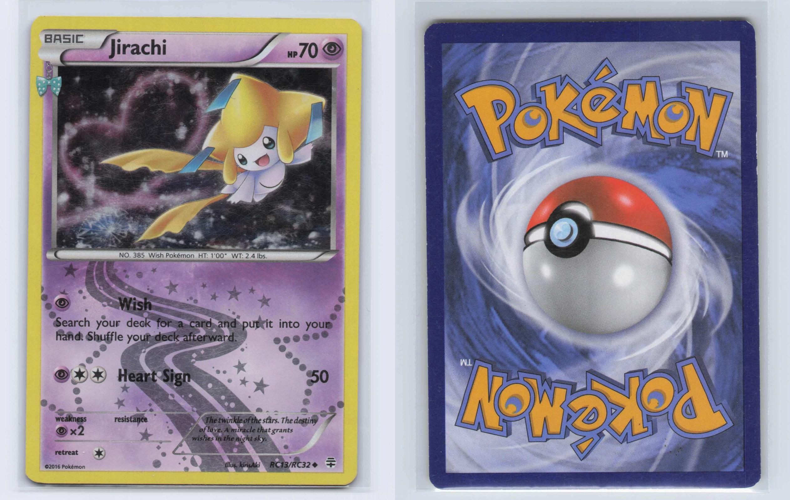 (#RC13/RC32) Jirachi - Holo [Generations]