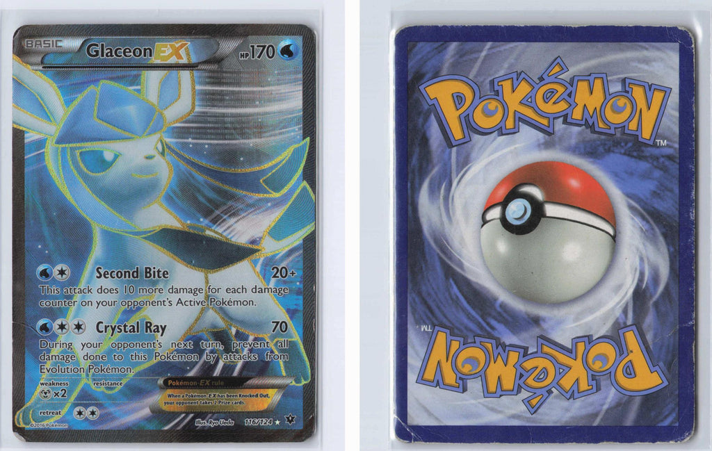 (#116/124) Glaceon EX - Holo [Fates Collide]