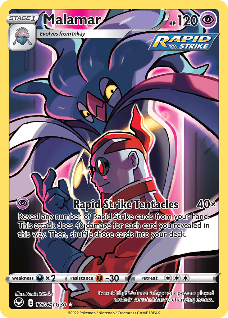 (#TG06/TG30) Malamar - Holo [Silver Tempest Trainer Gallery]