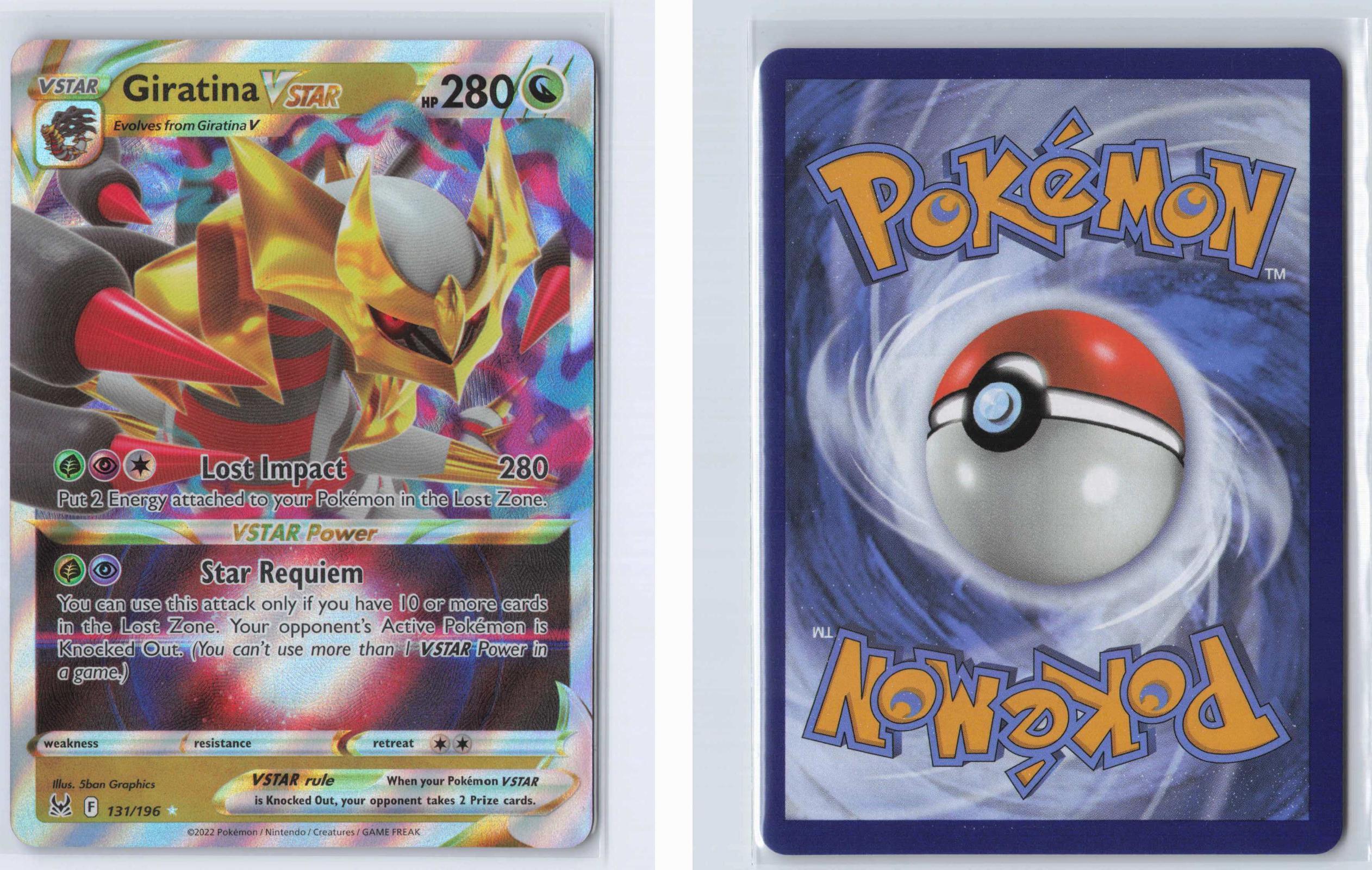 (#131/196) Giratina VSTAR - Holo [Lost Origin]