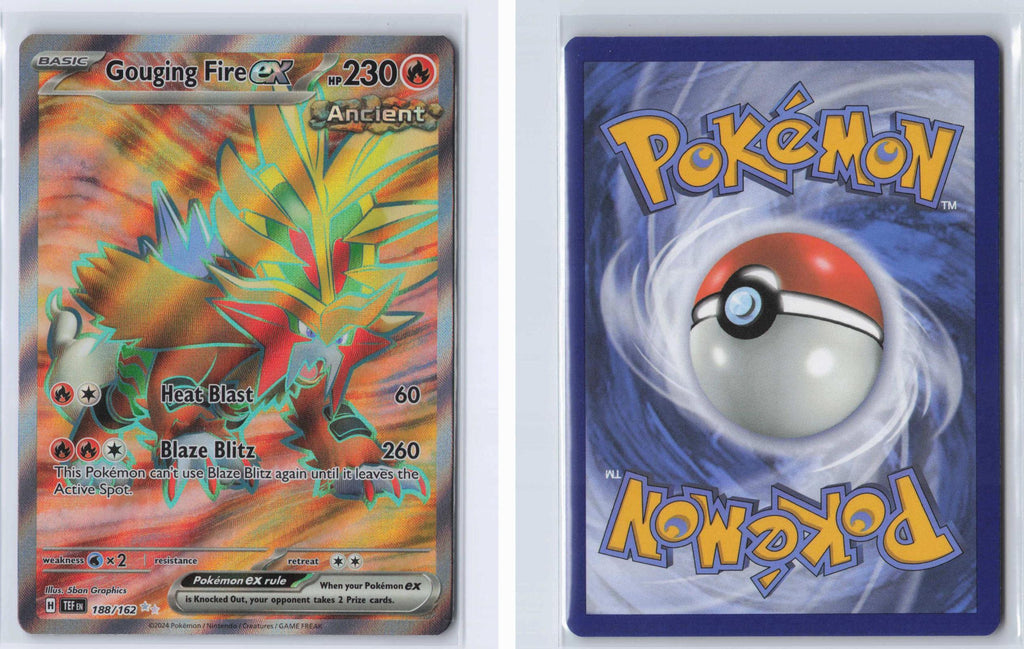 (#188/162) Gouging Fire ex - Holo [Temporal Forces]