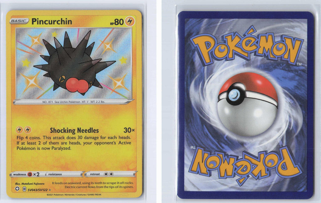 (#SV043/SV122) Pincurchin - Holo [Shining Fates Shiny Vault]