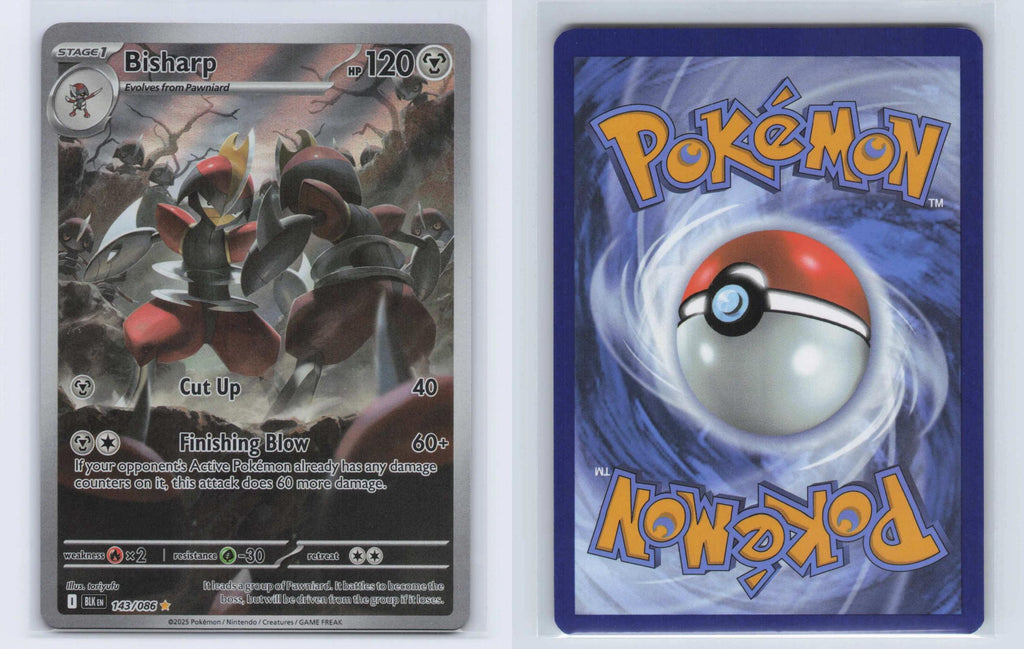 (#143/086) Bisharp - Holo [Black Bolt]