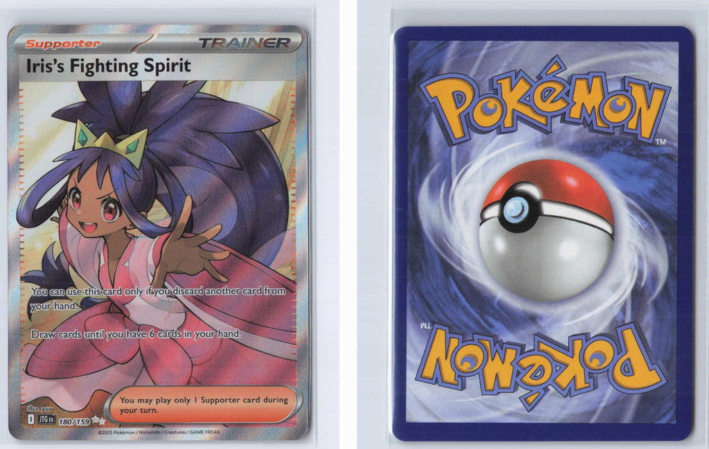 (#180/159) Iris's Fighting Spirit - Holo [Journey Together]