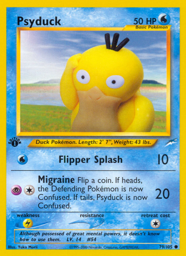 (#79/105) Psyduck - Unlimited [Neo Destiny]