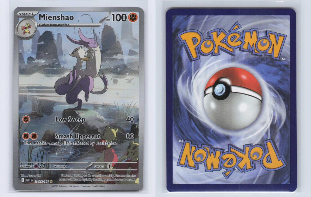 (#134/086) Mienshao - Holo [White Flare]