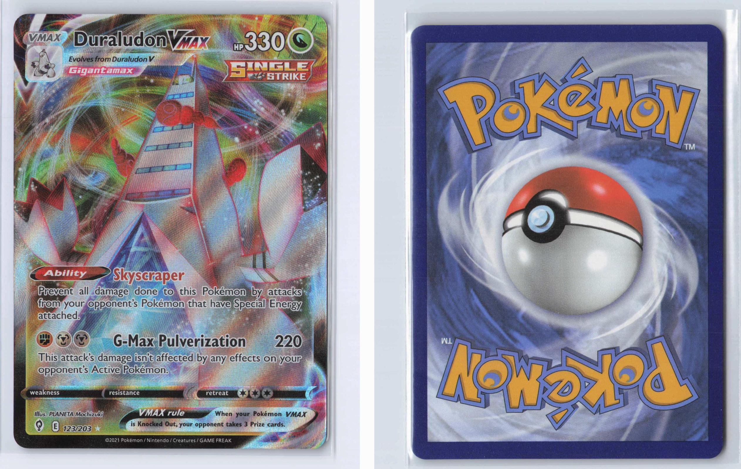 (#123/203) Duraludon VMAX - Holo [Evolving Skies]