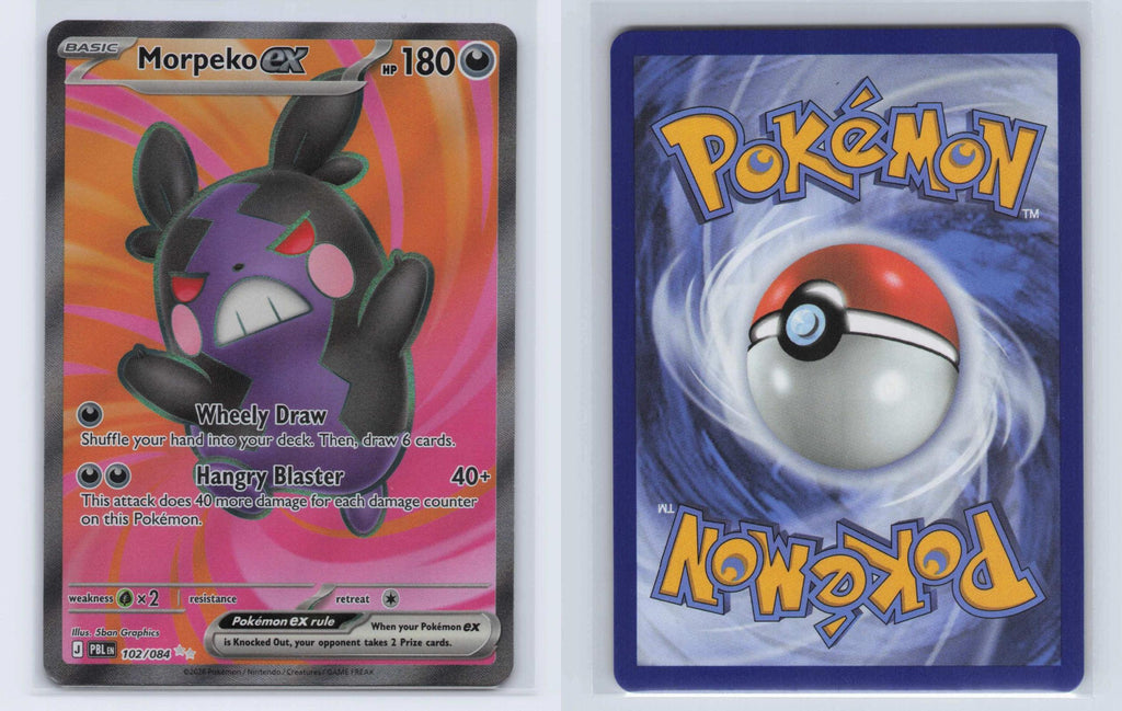 (#102/084) Morpeko ex - Holo [Pitch Black]