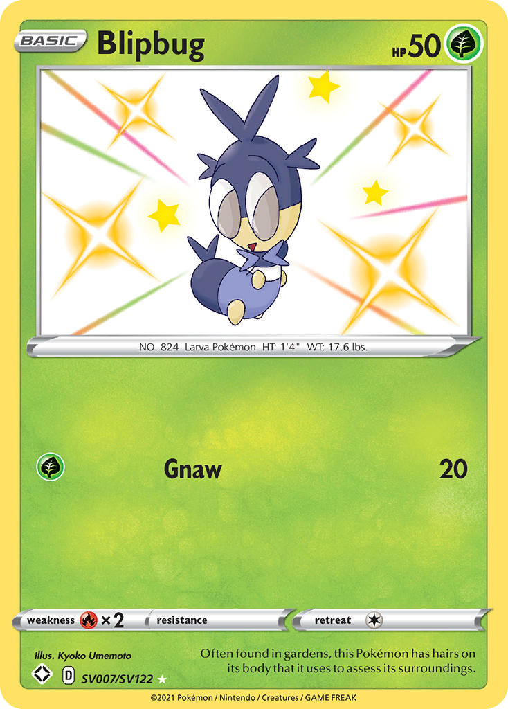 (#SV007/SV122) Blipbug - Holo [Shining Fates Shiny Vault]