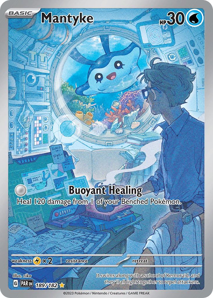 (#189/182) Mantyke - Holo [Paradox Rift]