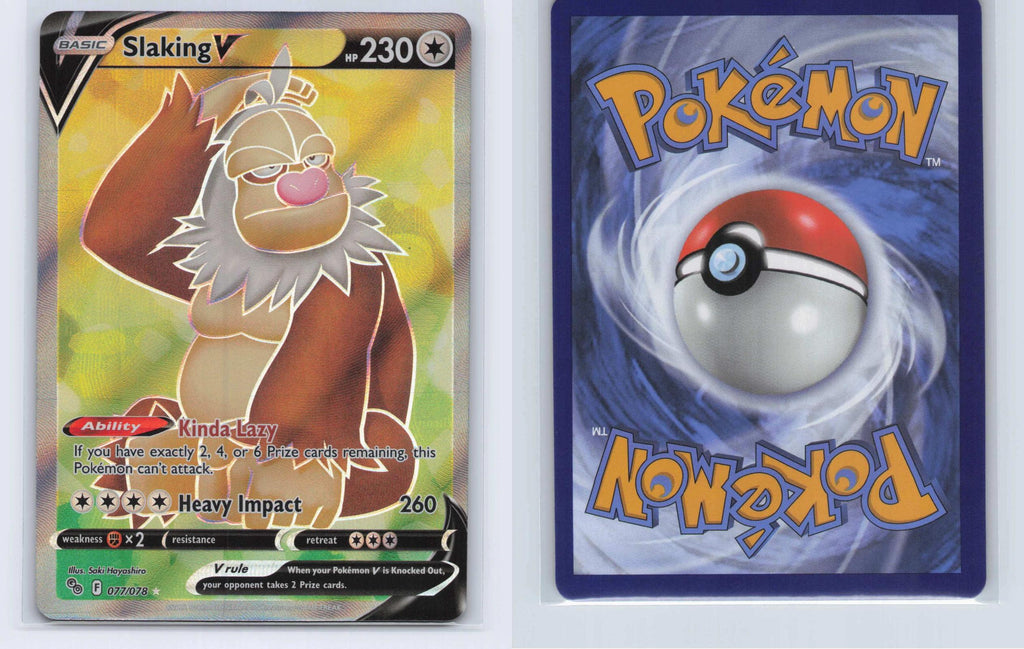 (#077/078) Slaking V - Holo [Pokemon GO]