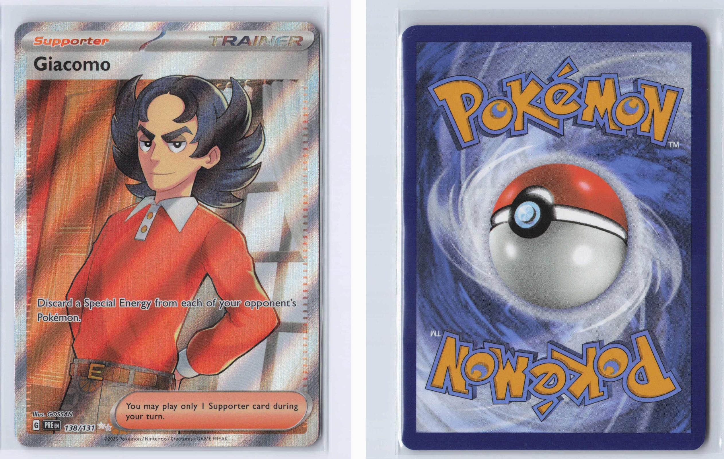 (#138/131) Giacomo - Holo [Prismatic Evolutions]
