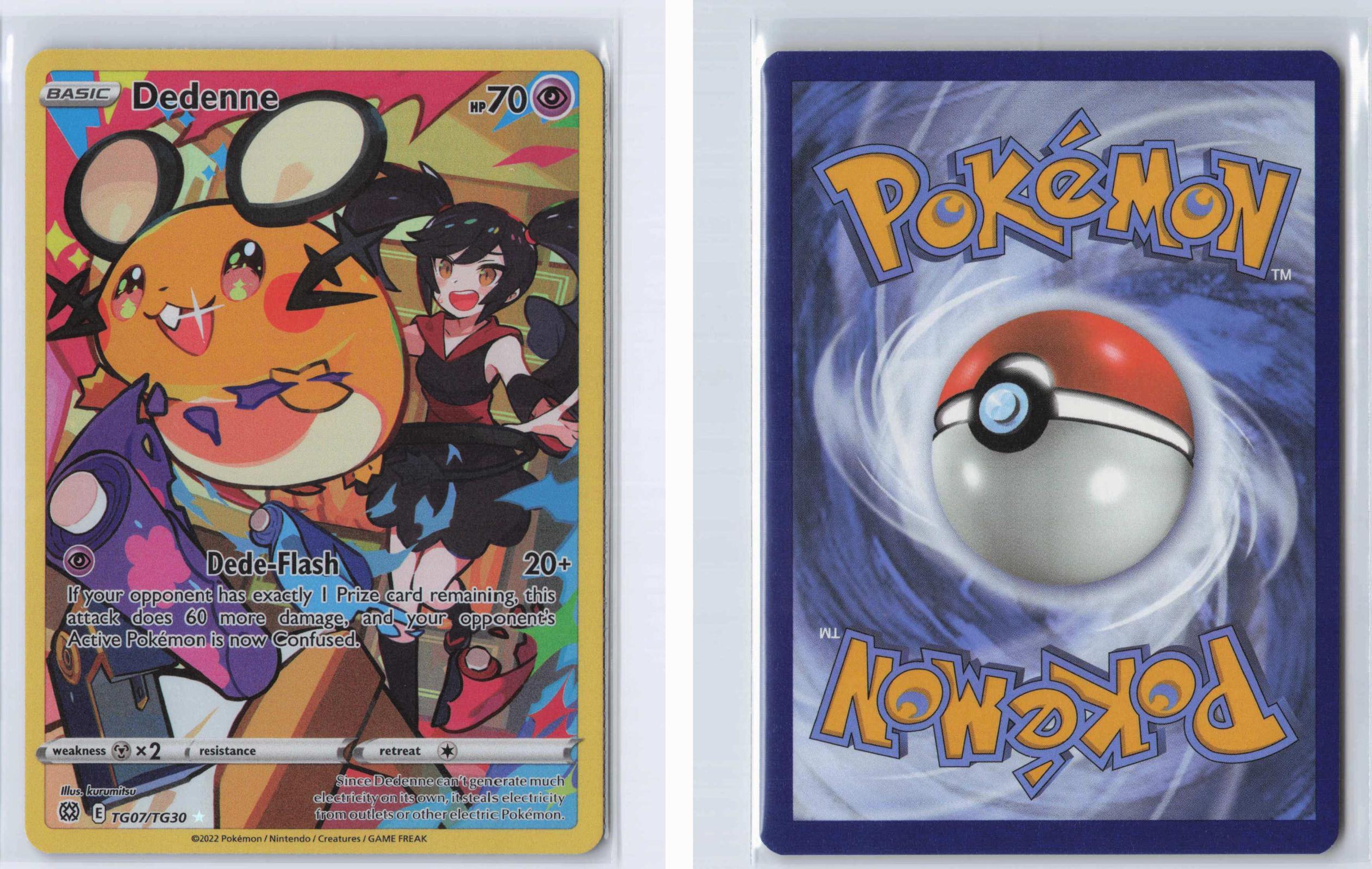 (#TG07/TG30) Dedenne - Holo [Brilliant Stars Trainer Gallery]