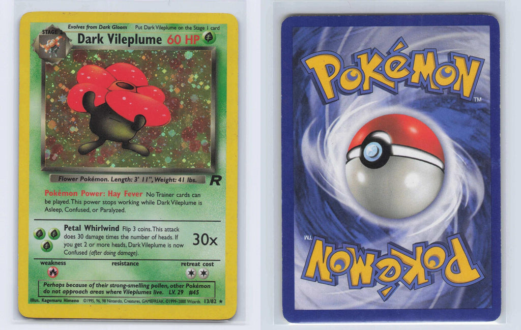 (#13/82) Dark Vileplume - Unlimited Holo [Team Rocket]