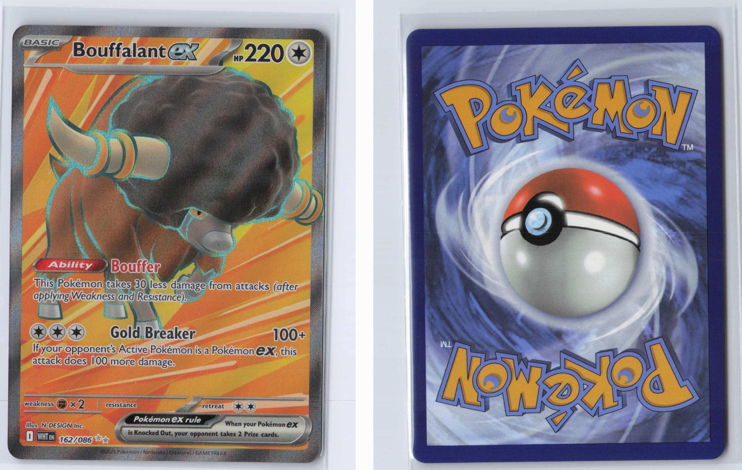 (#162/086) Bouffalant ex - Holo [White Flare]