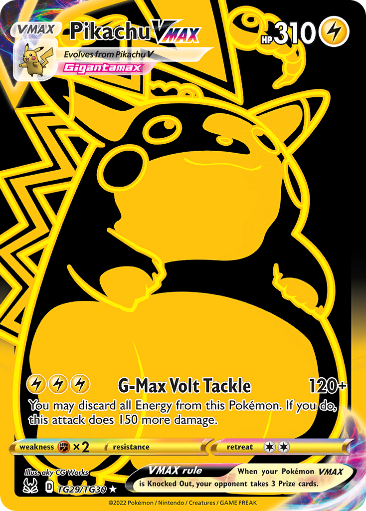 (#TG29/TG30) Pikachu VMAX - Holo [Lost Origin Trainer Gallery]