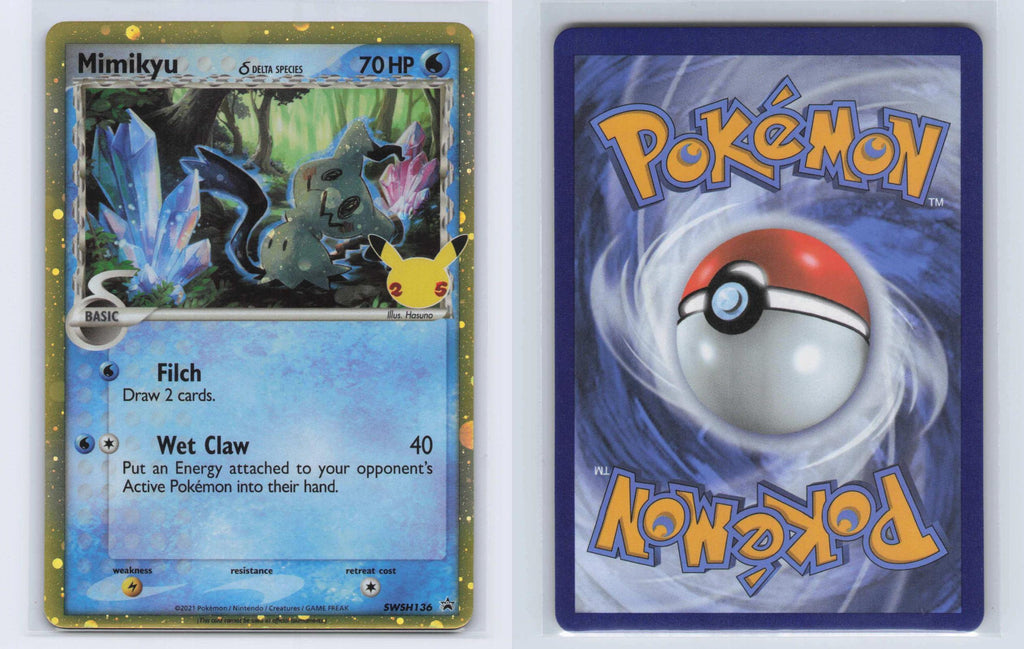 (#SWSH136) Mimikyu (Delta Species) - Holo [Sword & Shield Promo]