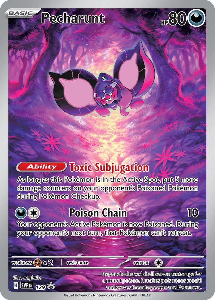 (#129) Pecharunt - Holo [Scarlet & Violet Promo]