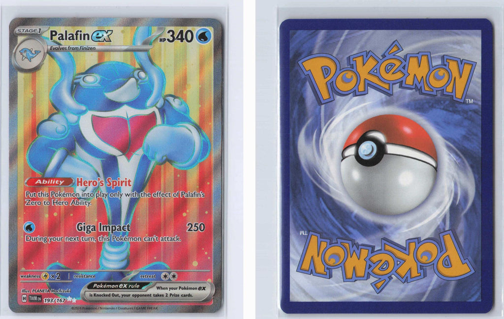 (#193/167) Palafin ex - Holo [Twilight Masquerade]